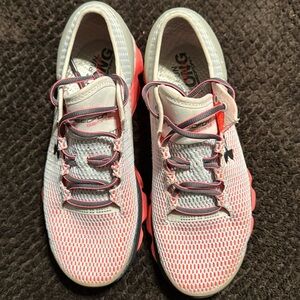 EUC women’s UA charged Gemini shoes. Very comfy!